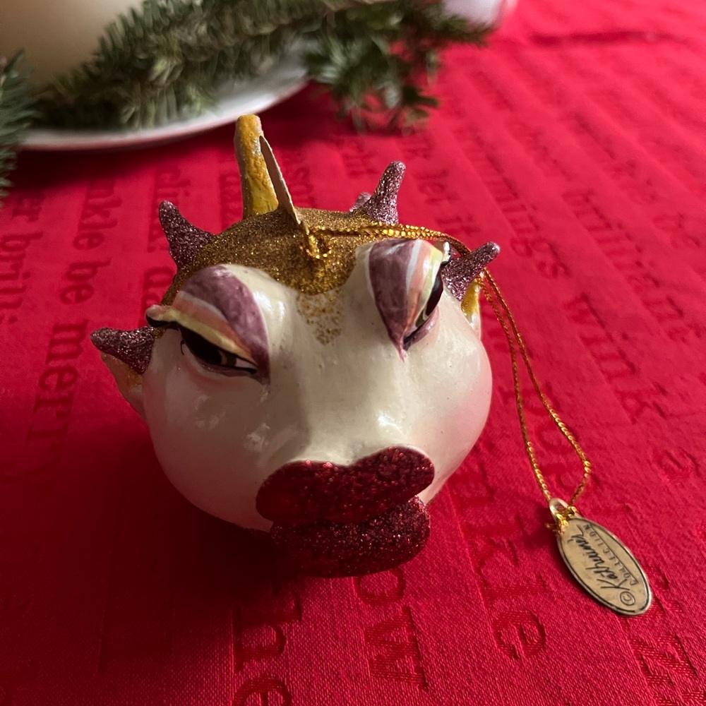 Katherine’s Collection kissing Fish Ornament